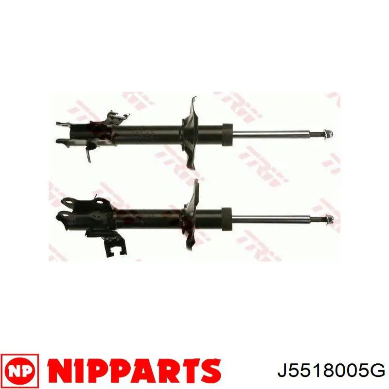 J5518005G Nipparts amortiguador delantero derecho