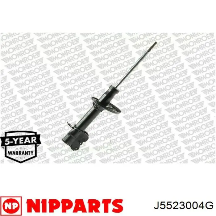 J5523004G Nipparts amortiguador trasero derecho