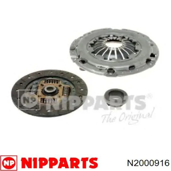 N2000916 Nipparts kit de embrague (3 partes)