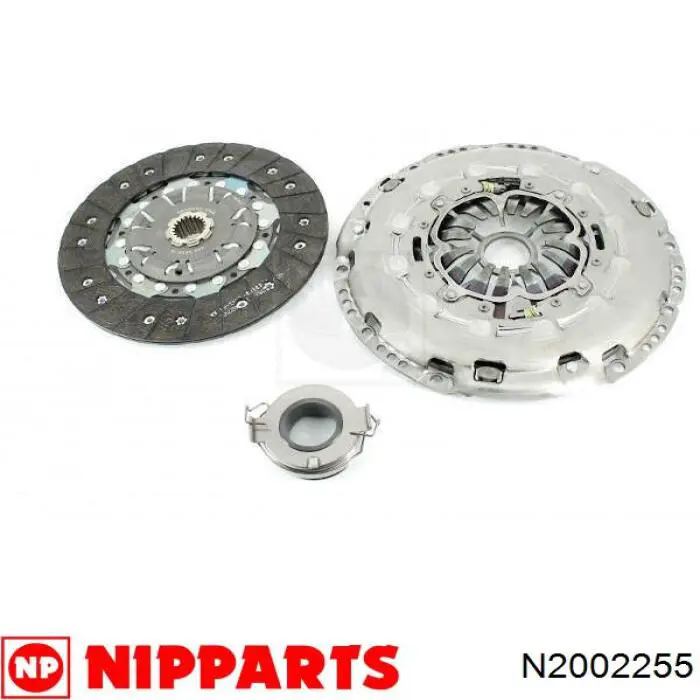 N2002255 Nipparts kit de embrague (3 partes)