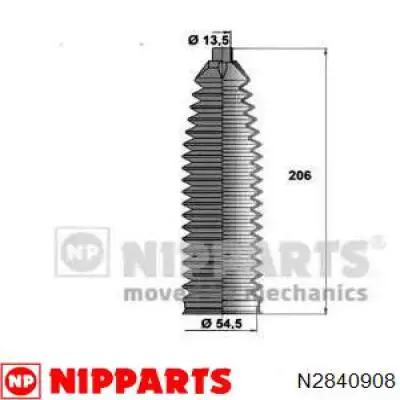 N2840908 Nipparts fuelle, dirección