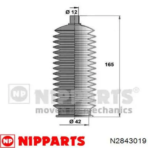 N2843019 Nipparts fuelle, dirección