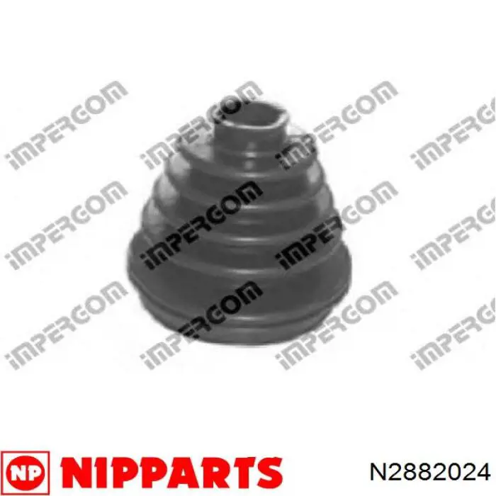 N2882024 Nipparts fuelle, árbol de transmisión delantero interior derecho