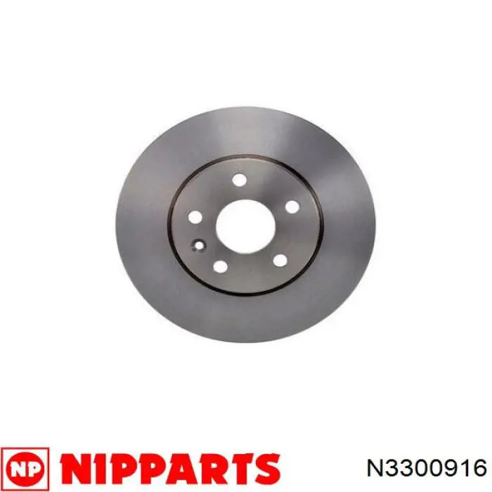 N3300916 Nipparts freno de disco delantero