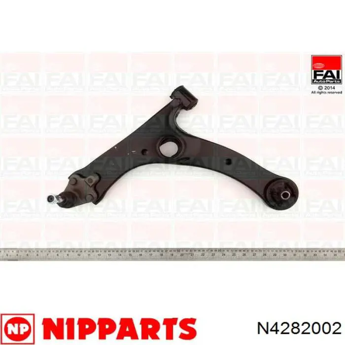 N4282002 Nipparts soporte de estabilizador delantero derecho