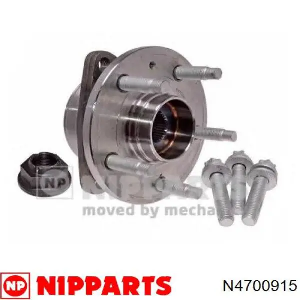 N4700915 Nipparts cubo de rueda delantero