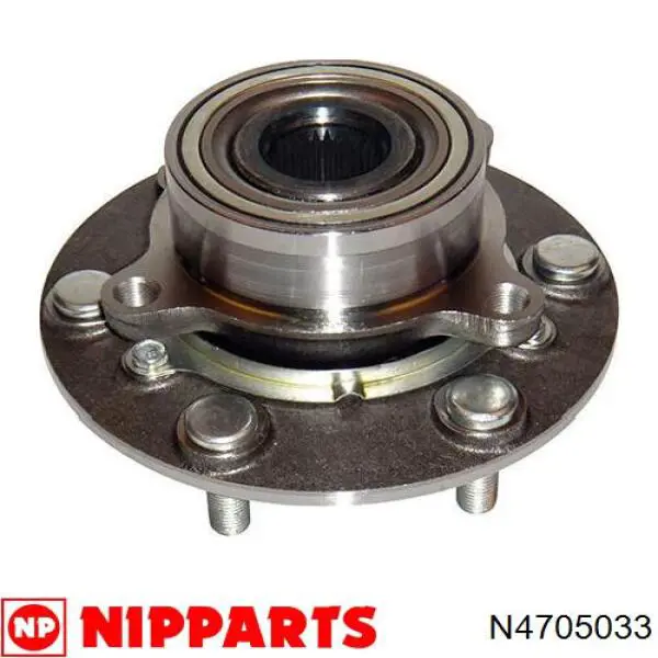 N4705033 Nipparts cubo de rueda delantero