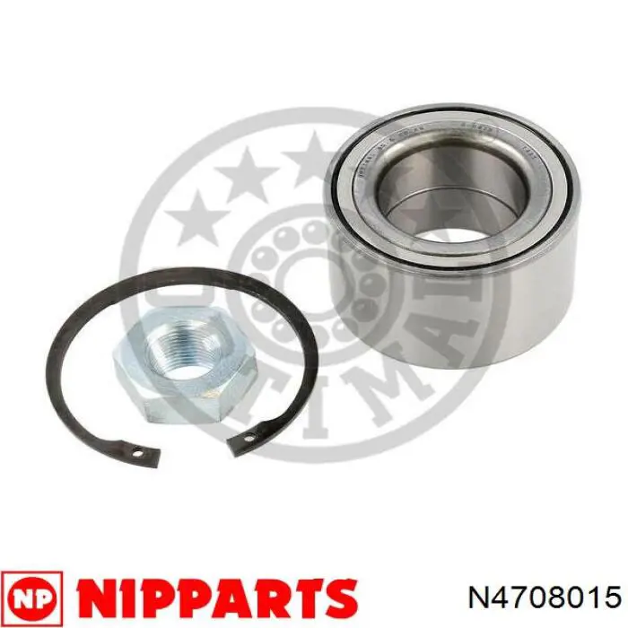 N4708015 Nipparts cojinete de rueda delantero