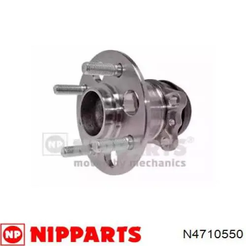 N4710550 Nipparts cubo de rueda trasero