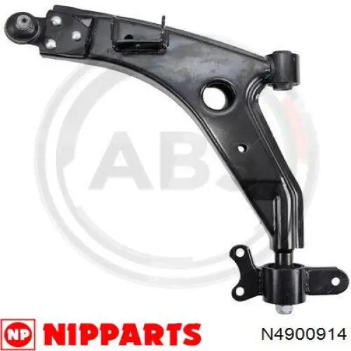 N4900914 Nipparts barra oscilante, suspensión de ruedas delantera, inferior izquierda