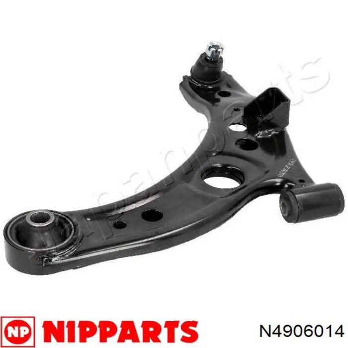 N4906014 Nipparts barra oscilante, suspensión de ruedas delantera, inferior izquierda