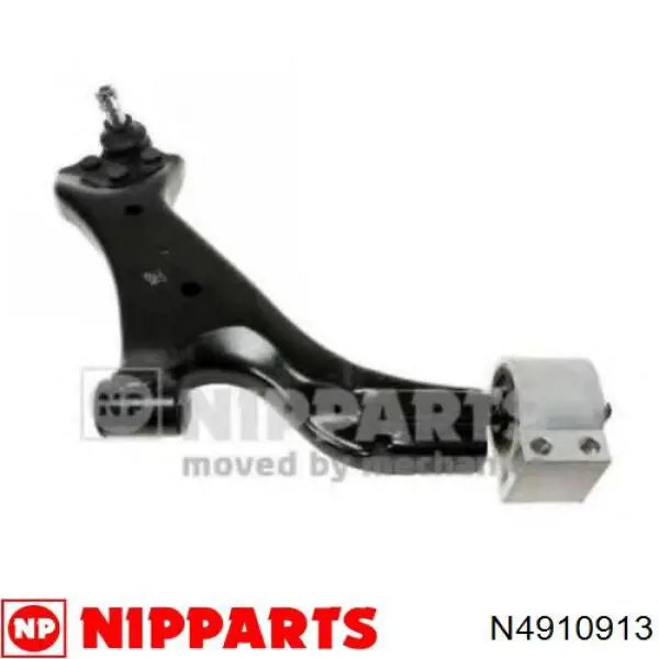 N4910913 Nipparts barra oscilante, suspensión de ruedas delantera, inferior derecha