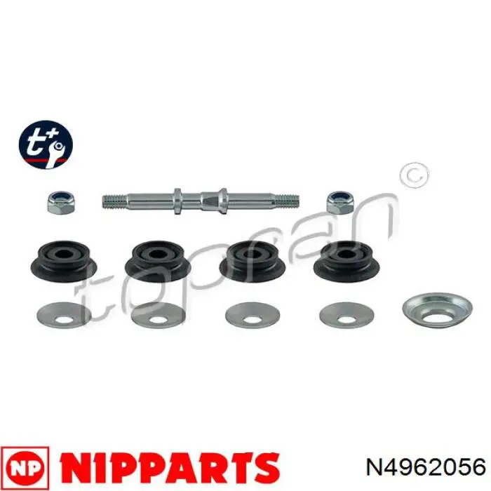 N4962056 Nipparts soporte de barra estabilizadora delantera