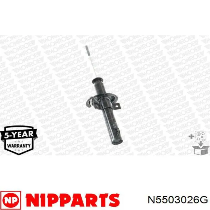 N5503026G Nipparts amortiguador delantero