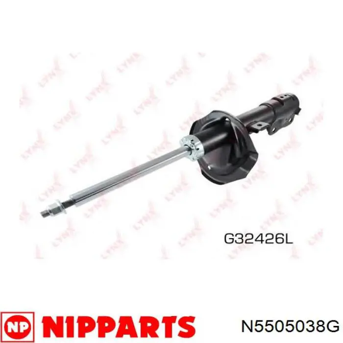 N5505038G Nipparts amortiguador delantero izquierdo