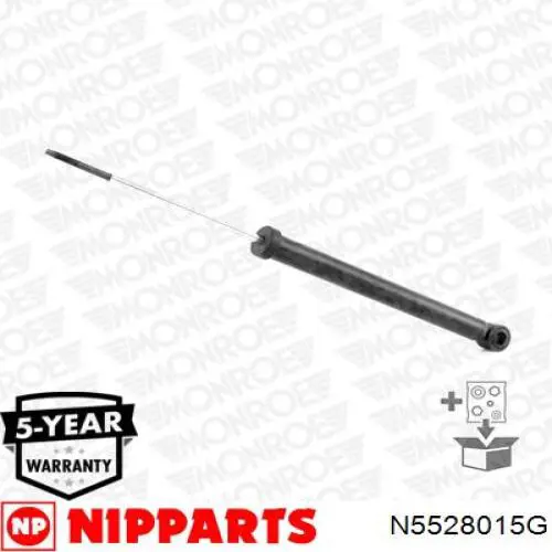 N5528015G Nipparts amortiguador trasero