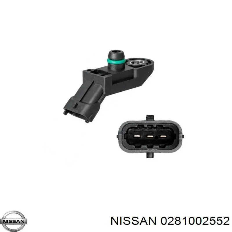 0281002552 Nissan sensor de presion del colector de admision