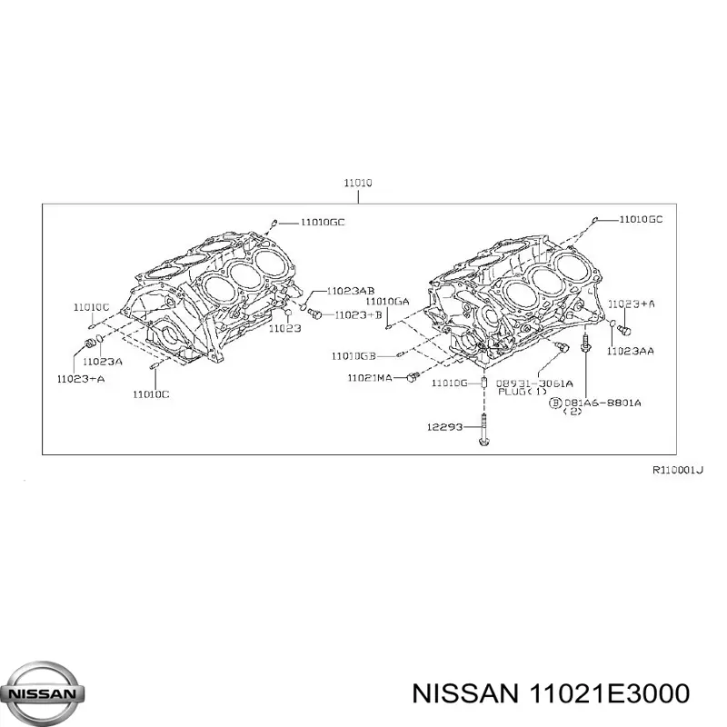 11021E3000 Nissan 