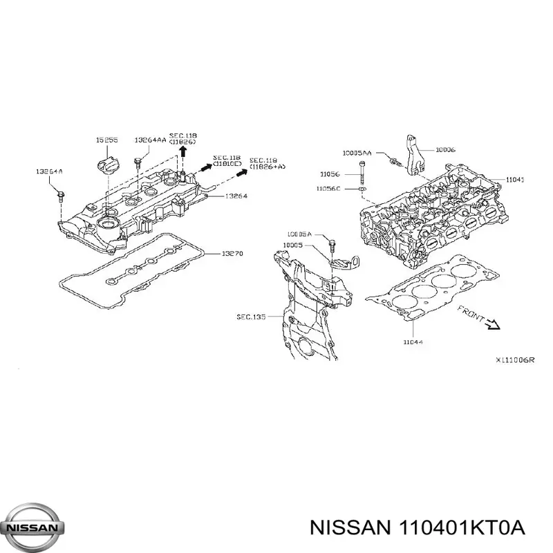 110401KT0A Nissan culata