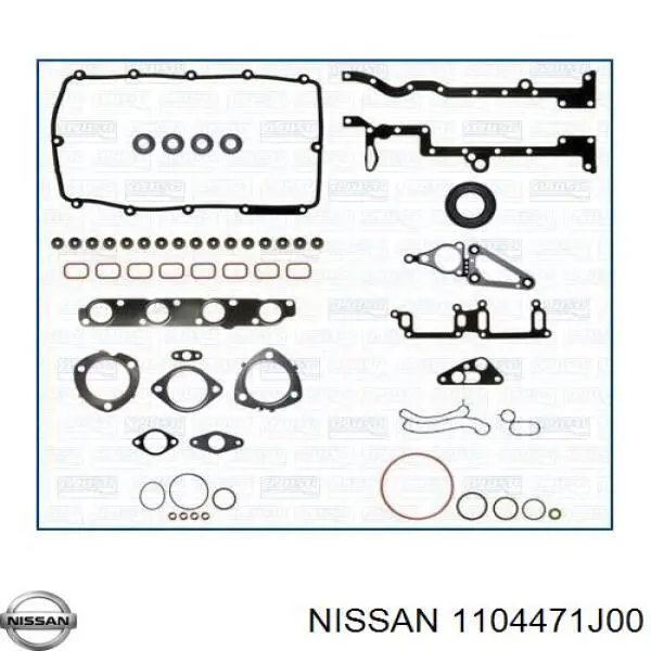 1104471J00 Nissan junta de culata