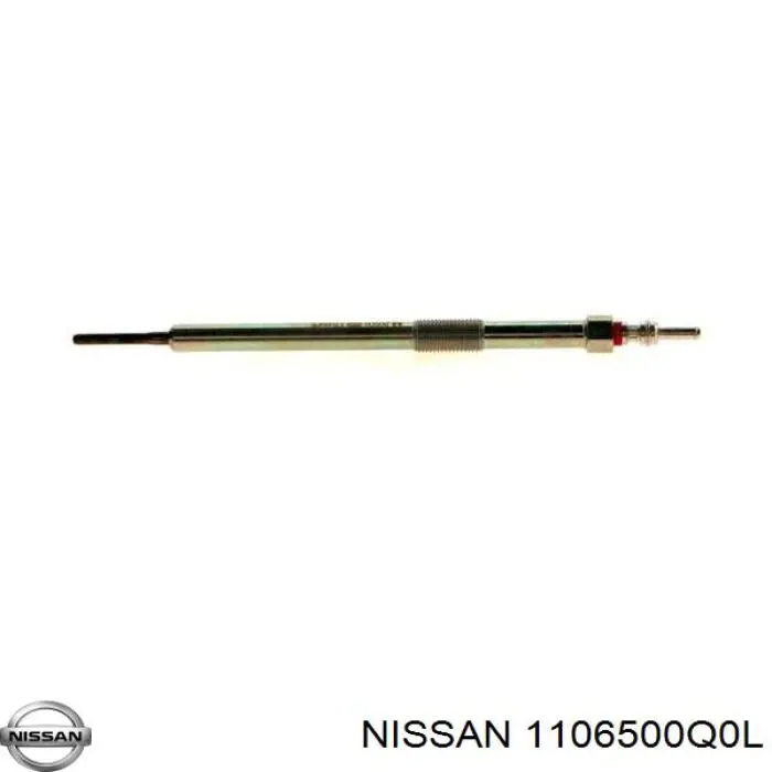 1106500Q0L Nissan bujía de incandescencia