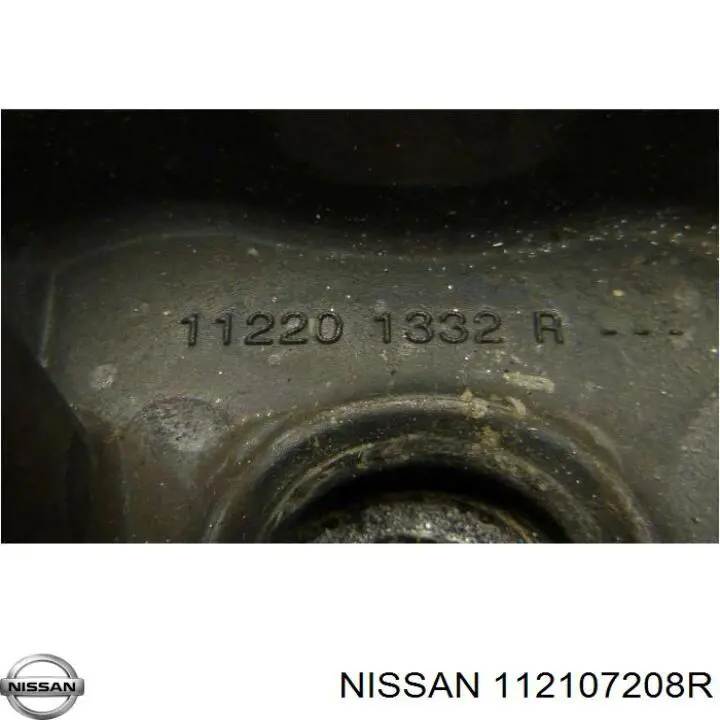 112107208R Nissan soporte de motor derecho