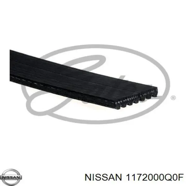 1172000Q0F Nissan correa trapezoidal