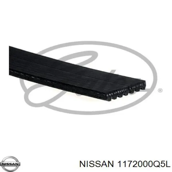 1172000Q5L Nissan correa trapezoidal