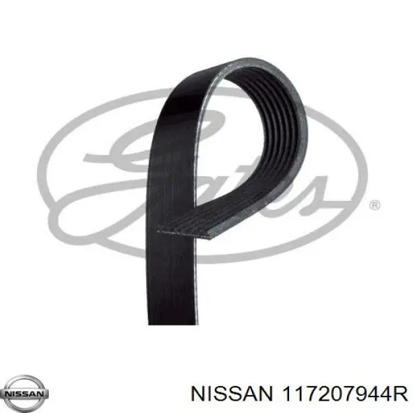 117207944R Nissan correa trapezoidal