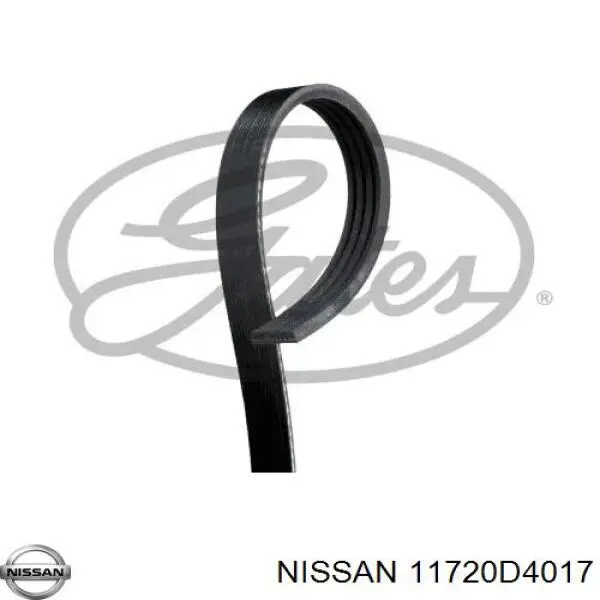 11720D4017 Nissan correa trapezoidal