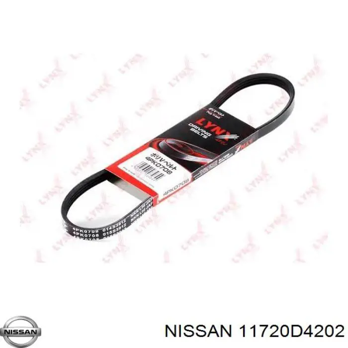 11720D4202 Nissan correa trapezoidal