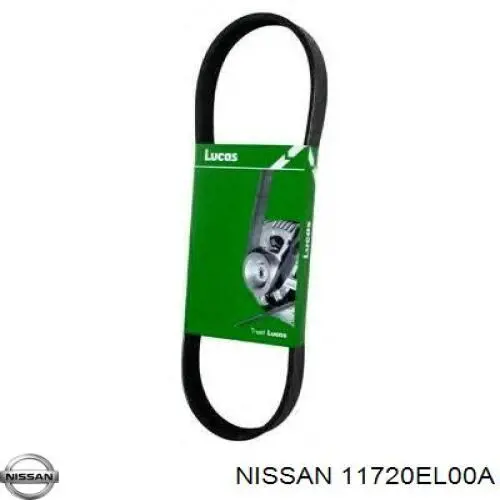 11720EL00A Nissan correa trapezoidal