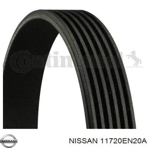 11720EN20A Nissan correa trapezoidal