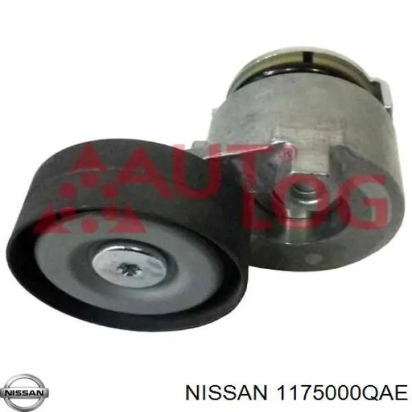 1175000QAE Nissan tensor de correa, correa poli v