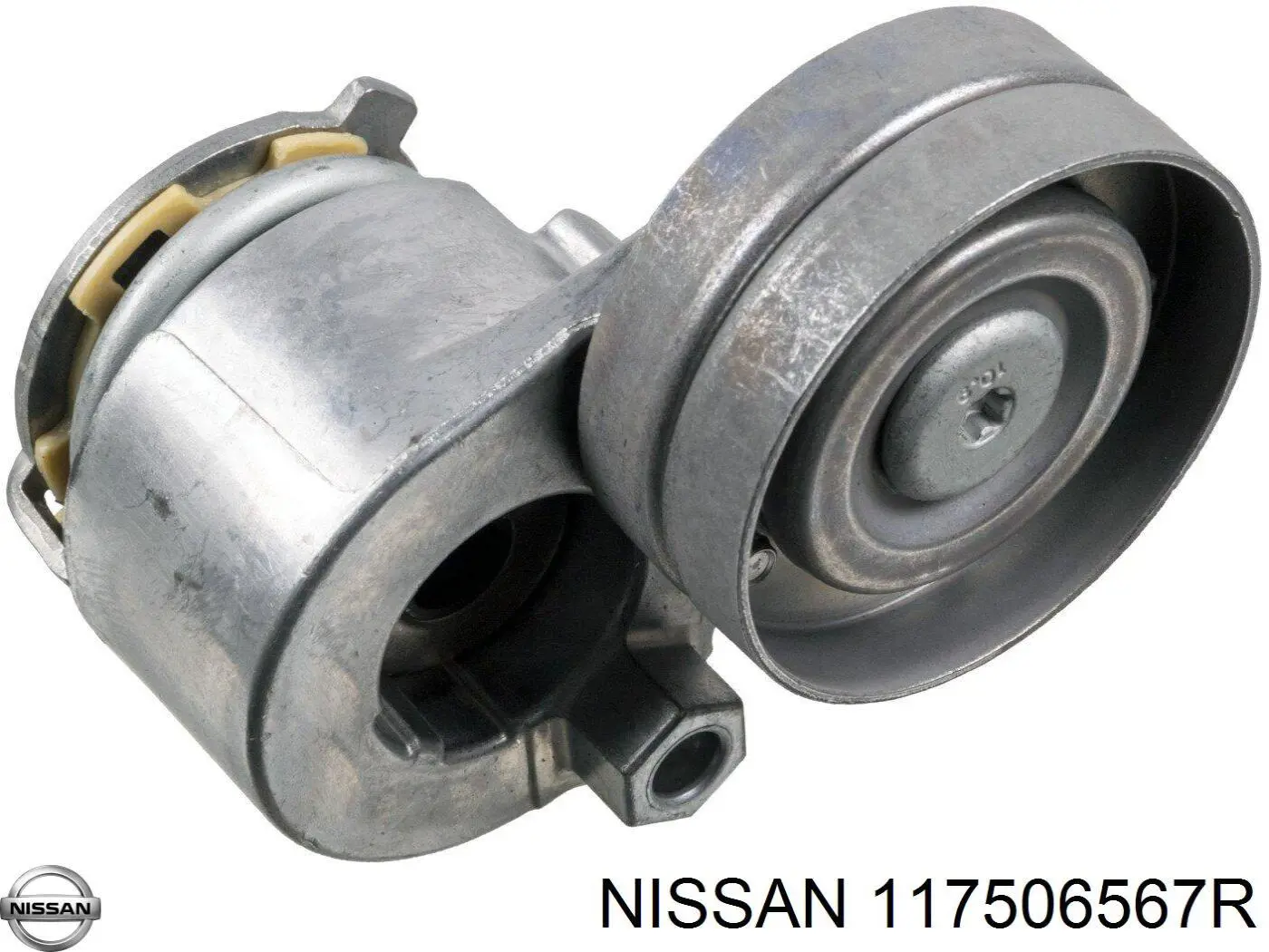 117506567R Nissan tensor de correa, correa poli v