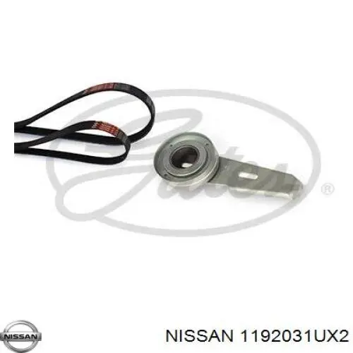 1192031UX2 Nissan correa trapezoidal