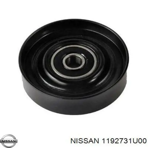 1192731U00 Nissan rodillo, correa trapecial poli v