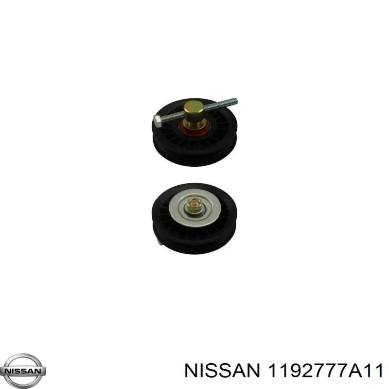 1192577A00 Nissan rodillo, correa trapecial poli v