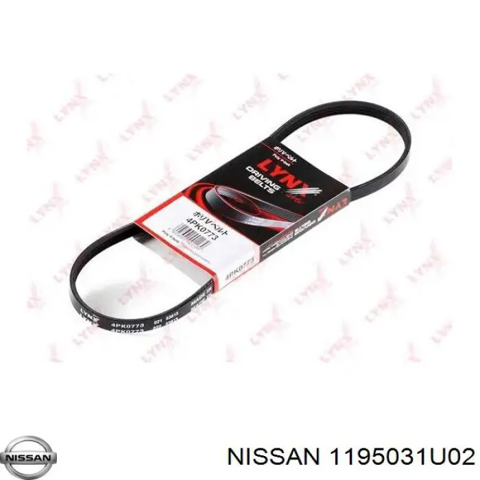 1195031U02 Nissan correa trapezoidal