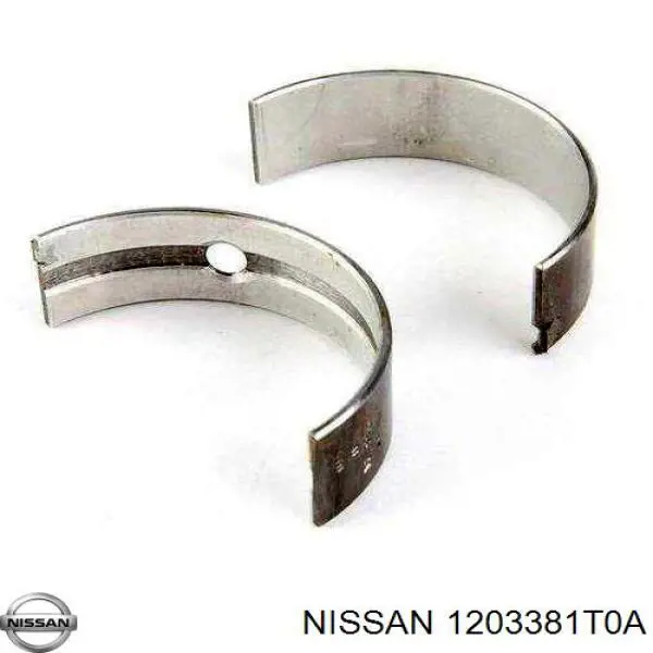 1203381T0A Nissan juego de aros de pistón, motor, std