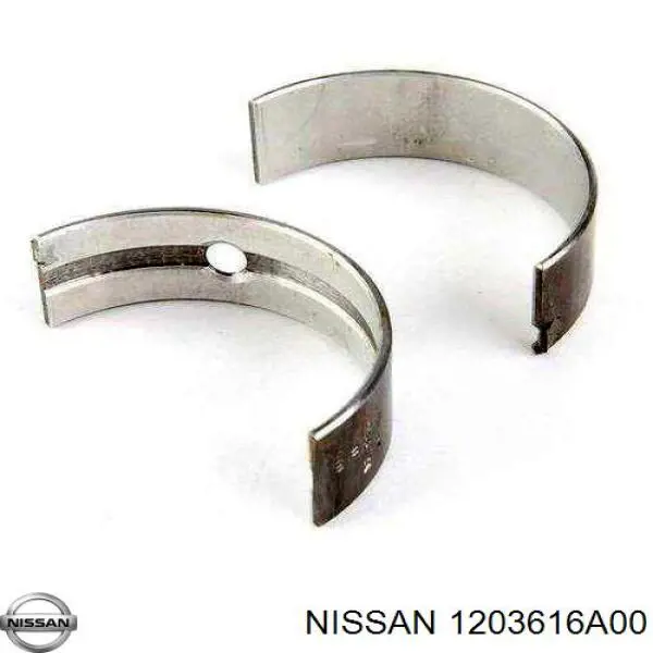 1203616A00 Nissan juego de aros de pistón de motor, cota de reparación +0,50 mm