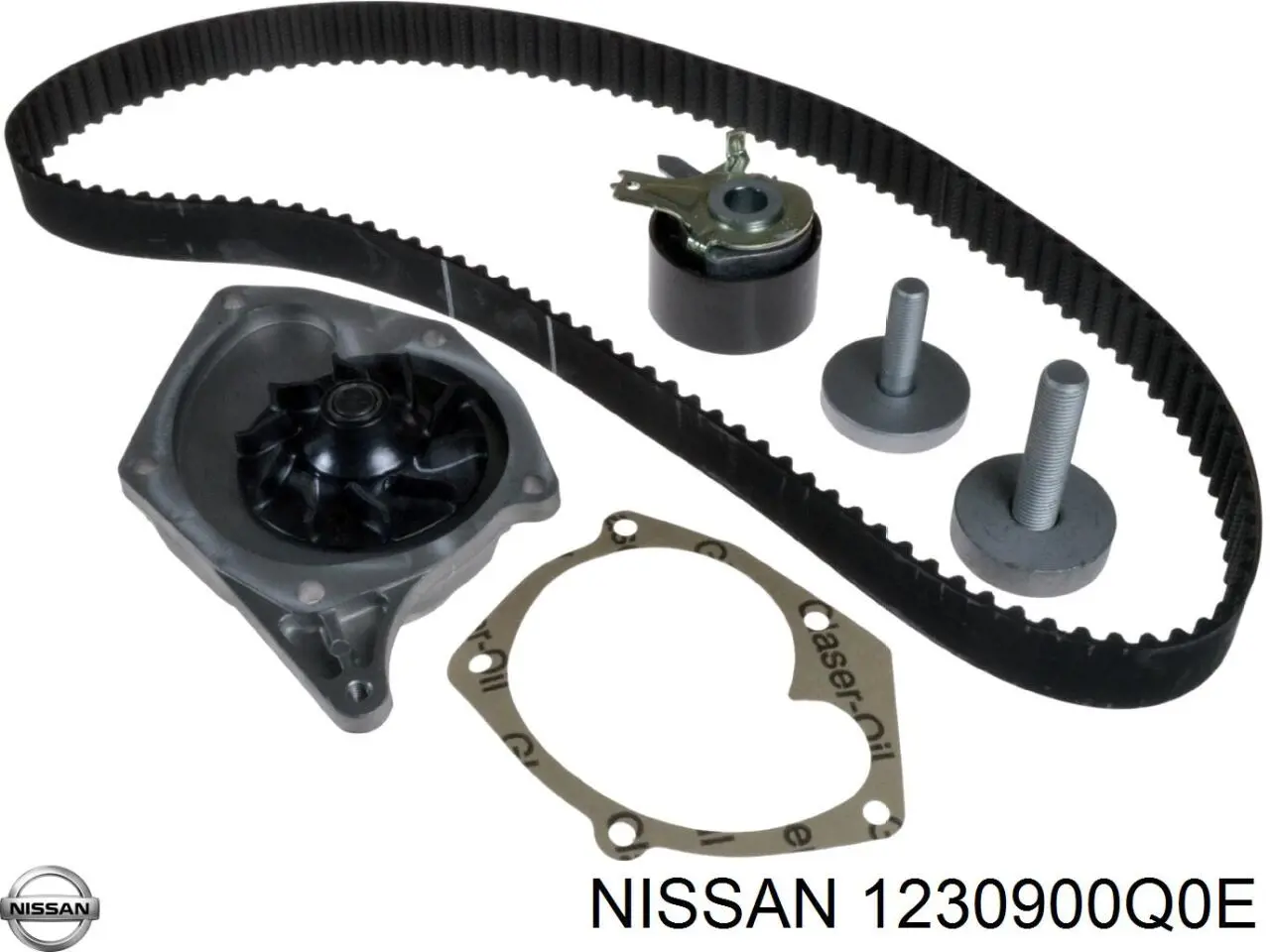 1230900Q0E Nissan perno de la polea del cigüeñal