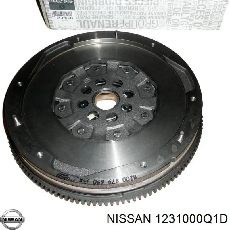 1231000Q2K Nissan volante motor