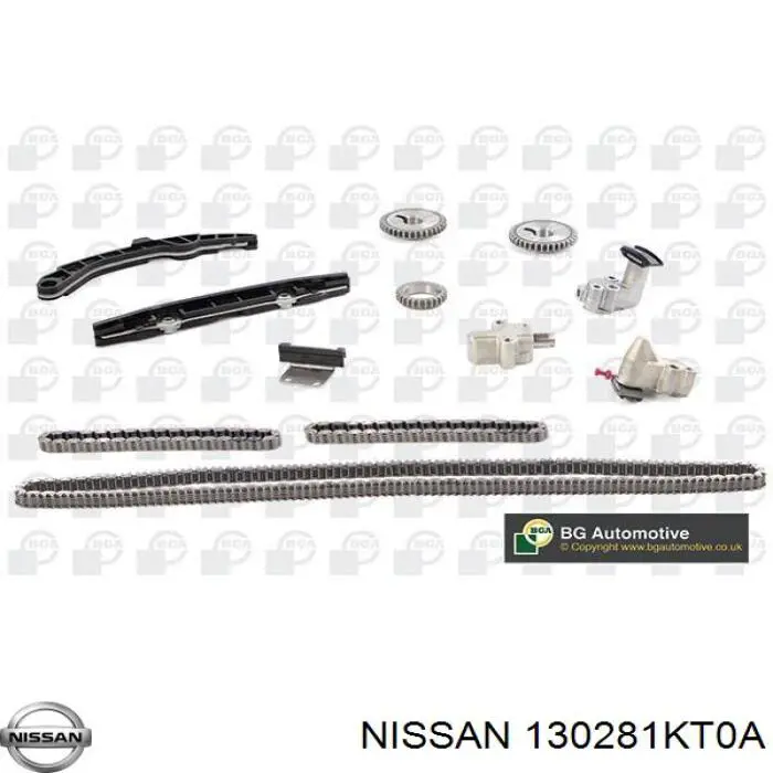  Cadena de distribución para Nissan Tiida C13