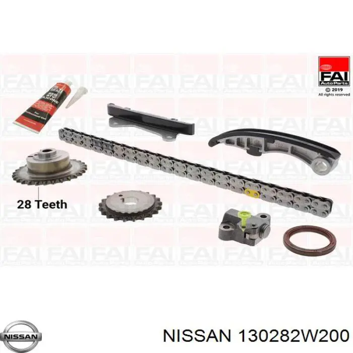  Cadena de distribución para Nissan Terrano 2 