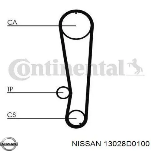 13028D0100 Nissan correa distribucion