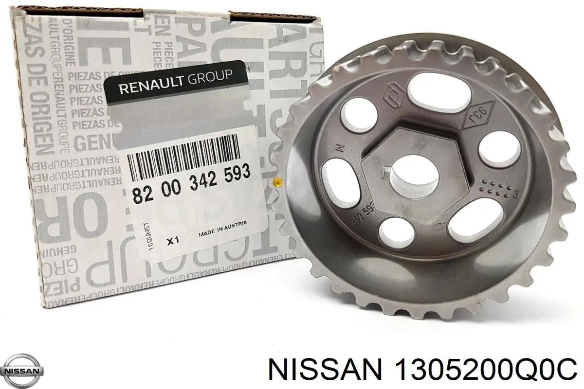  Rueda dentada, bomba inyección para Nissan Kubistar X76