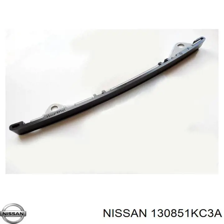  Carril de deslizamiento, cadena de distribución izquierdo para Nissan Qashqai 2 