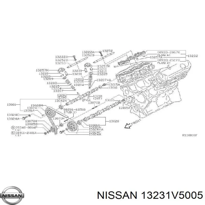  Empujador de válvula para Nissan Terrano 1 