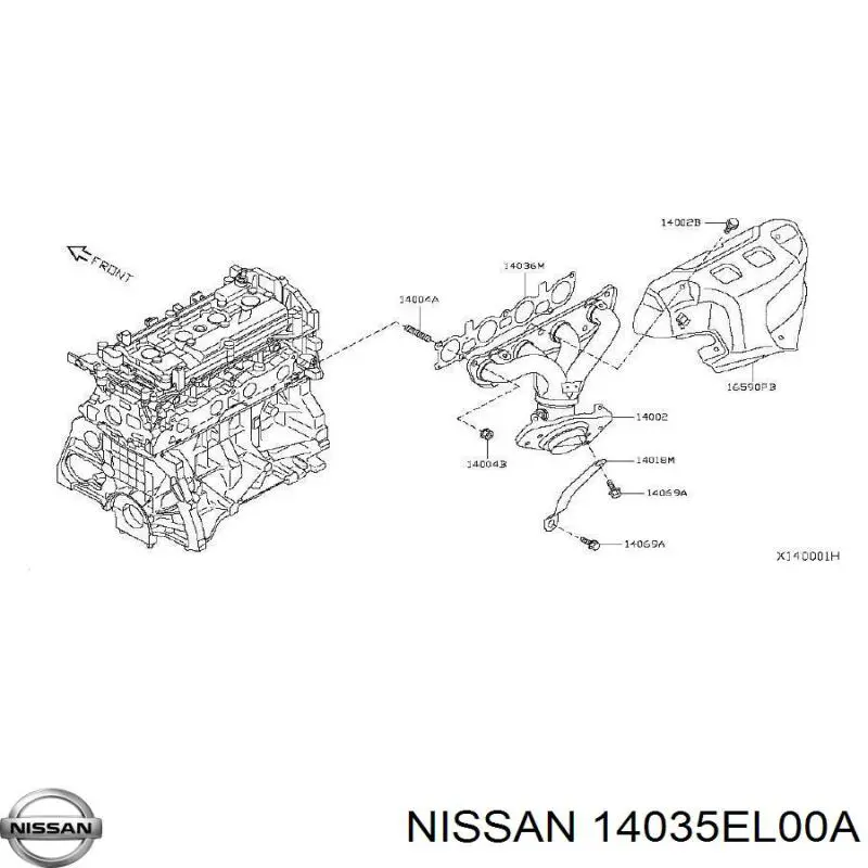  Junta, colector de admisión para Nissan Qashqai 2 